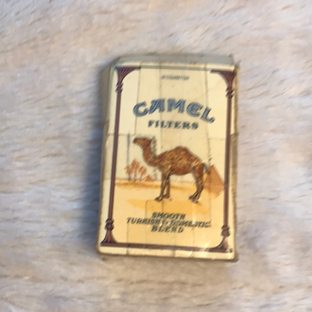 Vintage 1982 Empty Matchbox - Camel Cigarette-✨